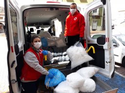 REPARTO MATERIAL ONTUR A HOSPITAL 2020